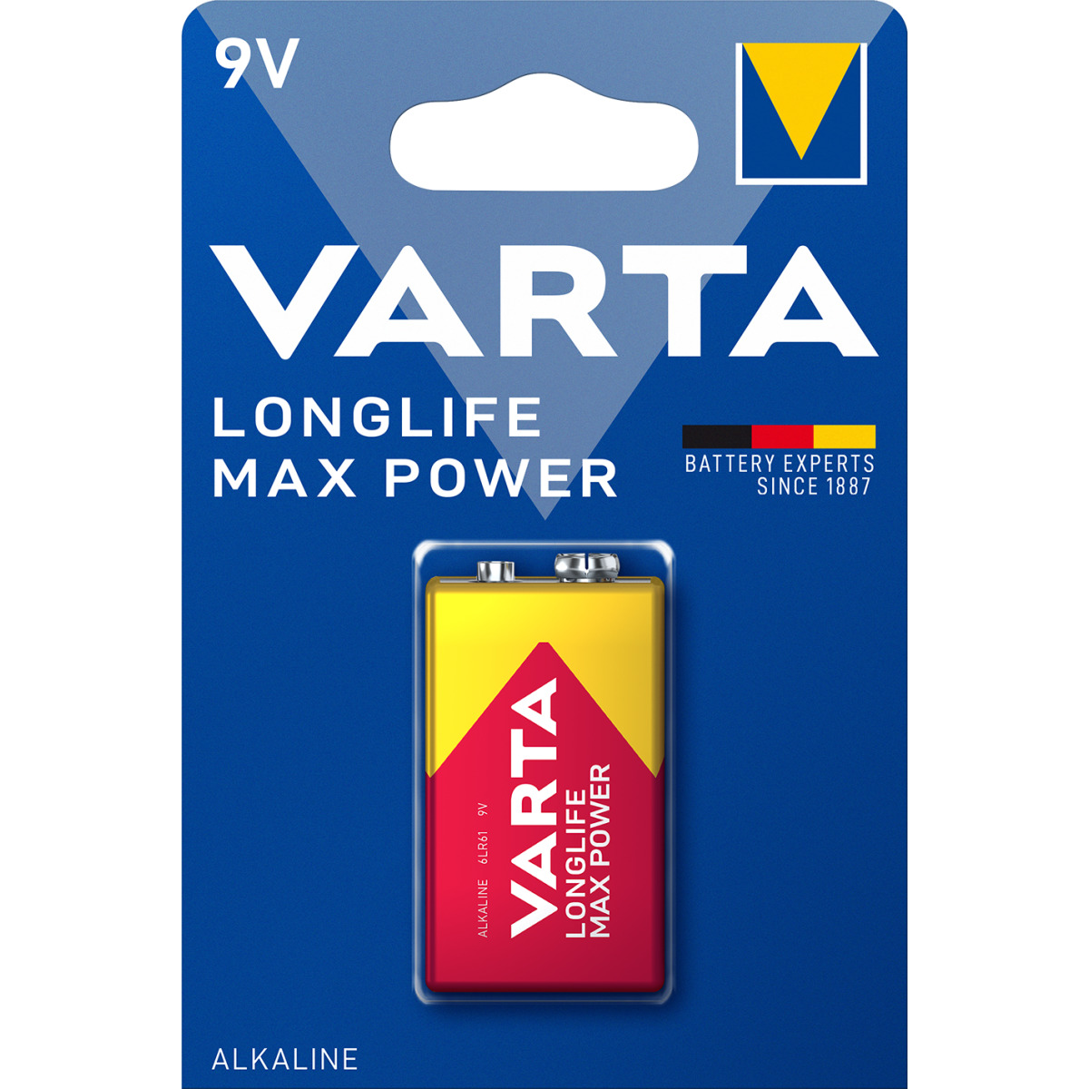 LONGLIFE Max Power 9V Blister 1